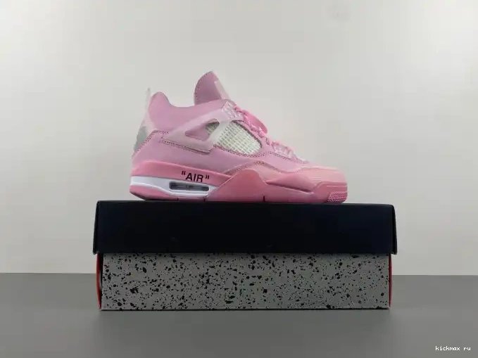 Cheap X PINK 4 JORDAN OFF-WHITE 0528